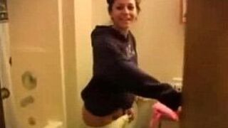 Sexy Neighbors Hot Slut Strips Nude porn video